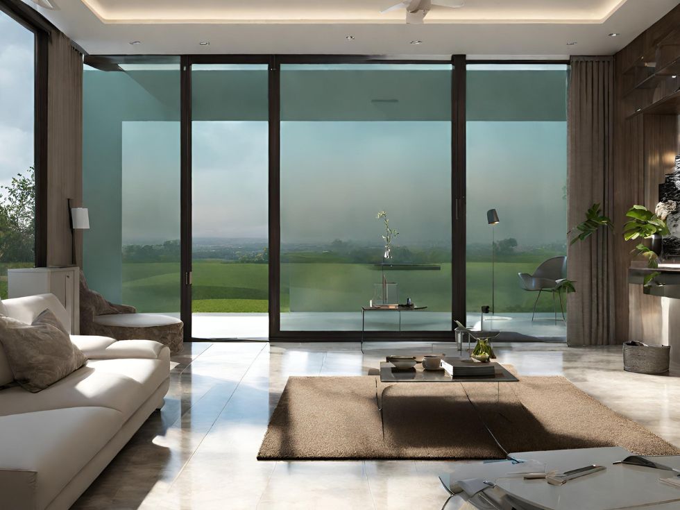 Tinted Glass Design for Home - Beautiful Homes