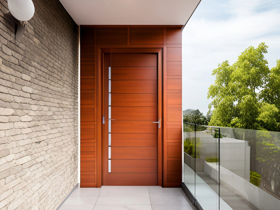 Fibre balcony door design - Beautiful Homes