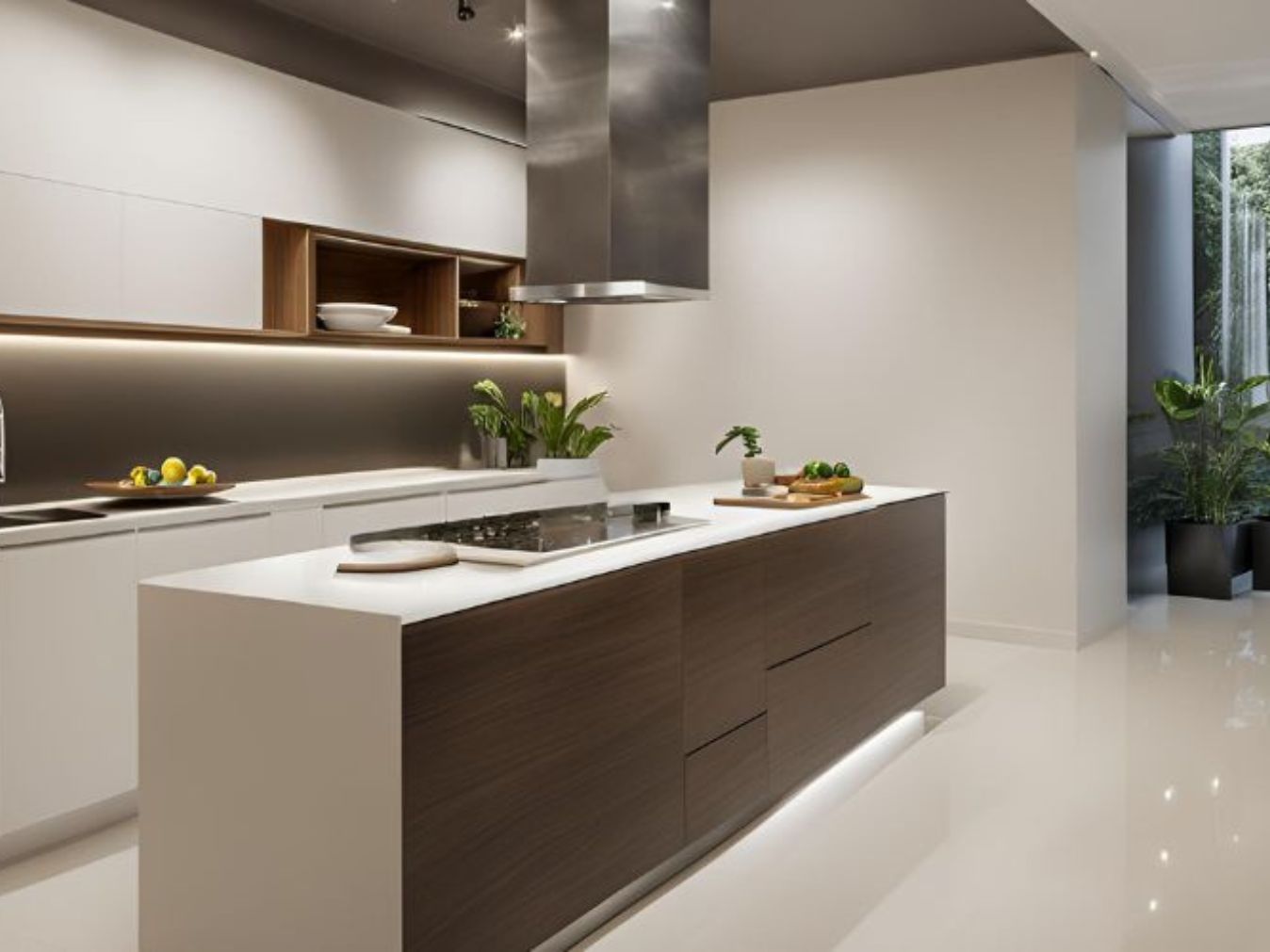 White American kitchen - Beautiful Homes