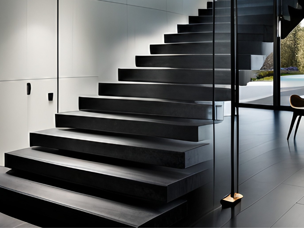 Elegant granite staircase design - Beautiful Homes