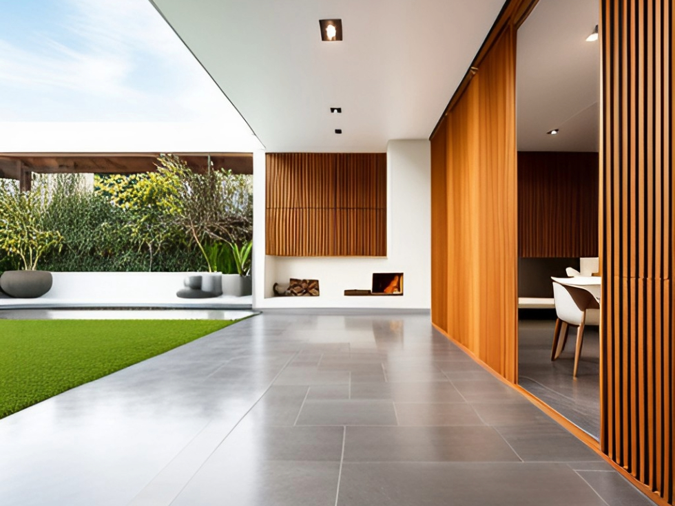 Kota flooring for your Verandah - Beautiful Homes