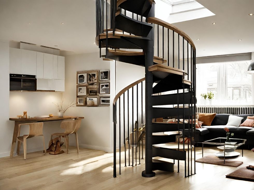 Spiral Staircase Design - Beautiful Homes