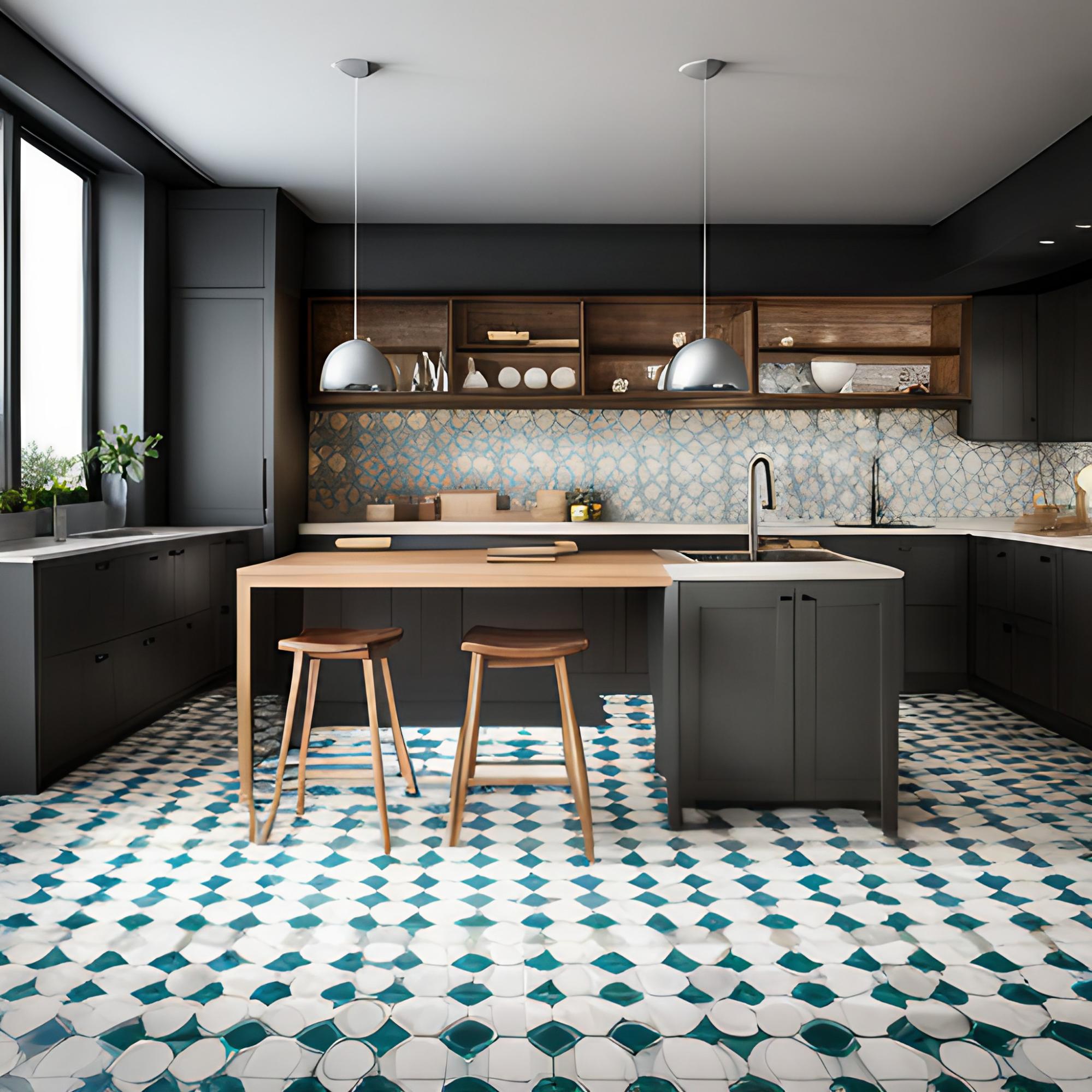 Tile sticker for the kitchen backsplash, countertops or floors - Beautiful Homes