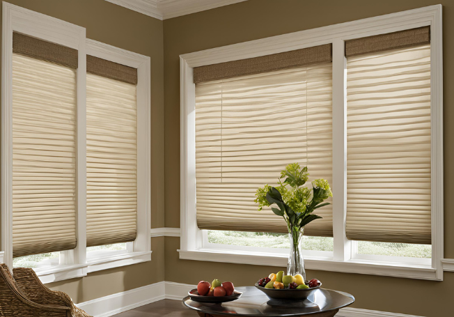 Roman Shades for Living Room - Beautiful Homes