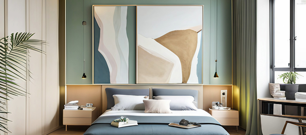 Pastel bedroom colour combinations - Beautiful Homes