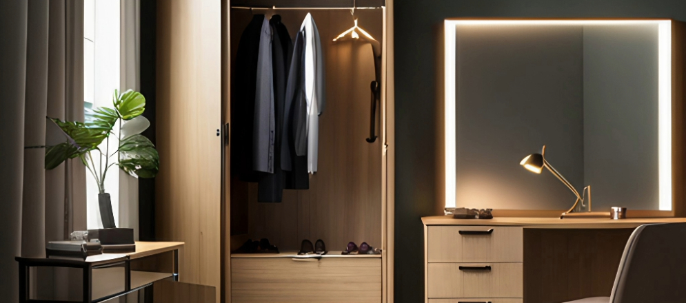 Single door wardrobe - Beautiful Homes
