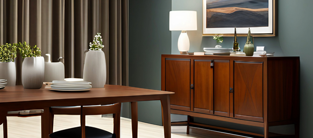 Buffet or sideboard, a classic choice for dining room crockery unit - Beautiful Homes