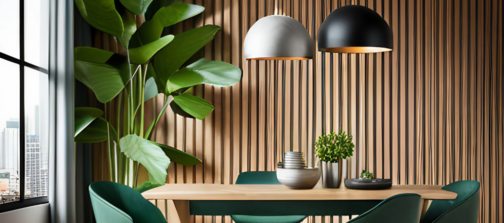 Touch of nature in your dining area - Beautiful Homes