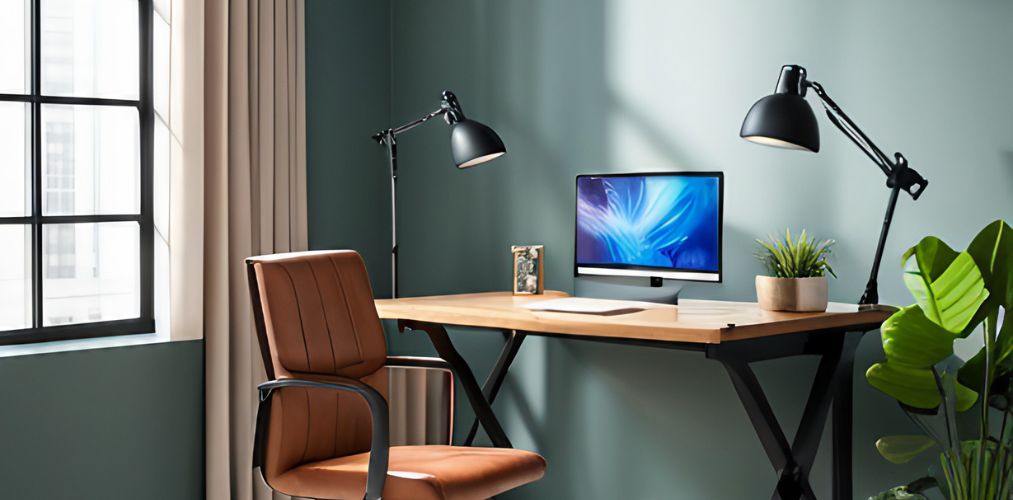 Home office standing desk design - Beautiful Homes