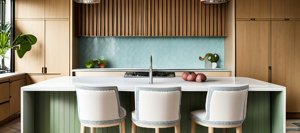 Ceramic kitchen backsplash for your modular kitchen design - Beautiful Homes