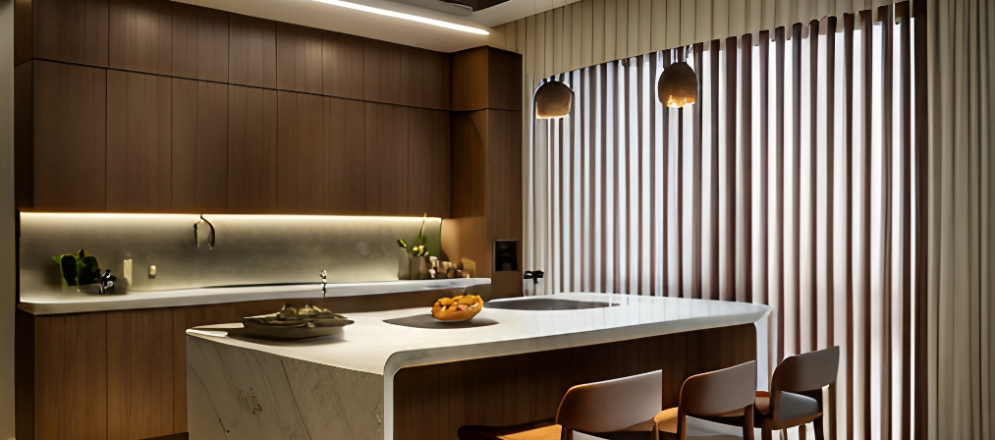 Wood veneer for your modular kitchen - Beautiful Homes