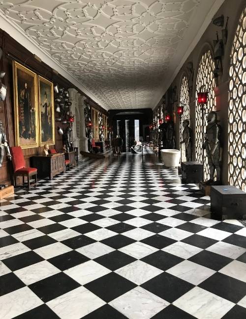 Marble flooring for your modern home interiors with diamond motif designs - Beautiful Homes