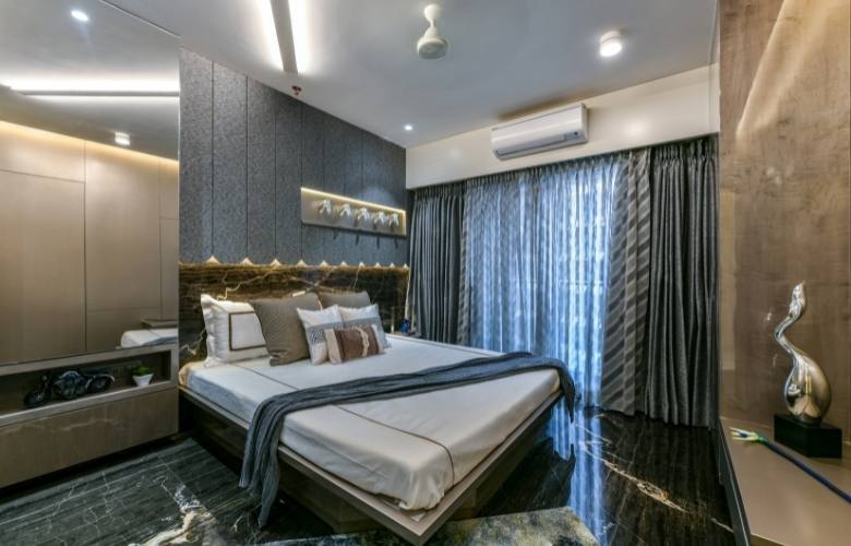 Give your bedroom interiors an elegant & stylish look by using marble flooring - Beautiful Homes