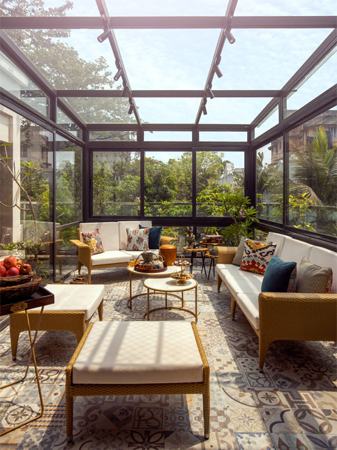 Seating arrangements for the chill & relax vibe for the terrace that is falling in trends for 2022 - Beautiful Homes