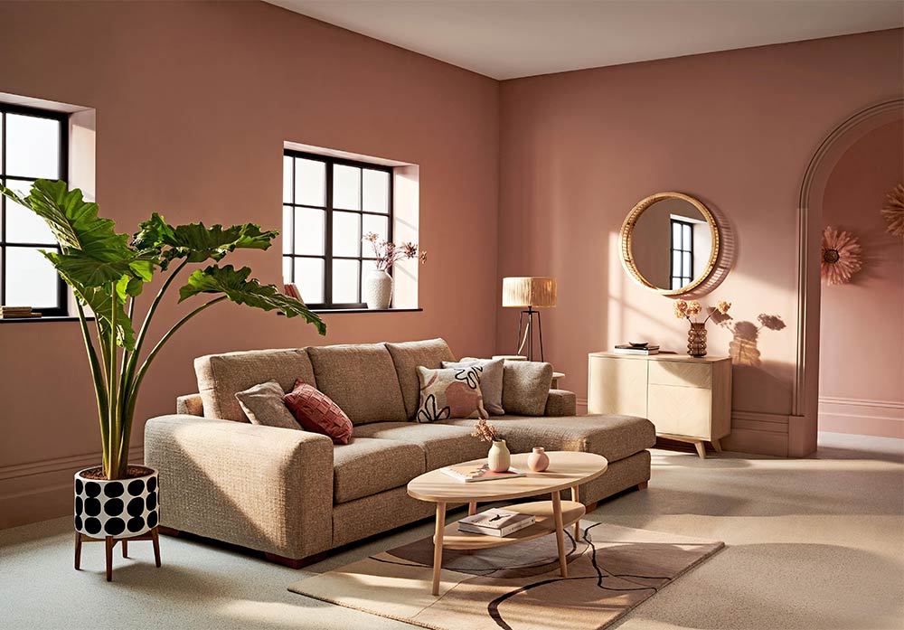 Soft curved furniture & fluid contours are coming back for the summer interior décor trends - Beautiful Homes