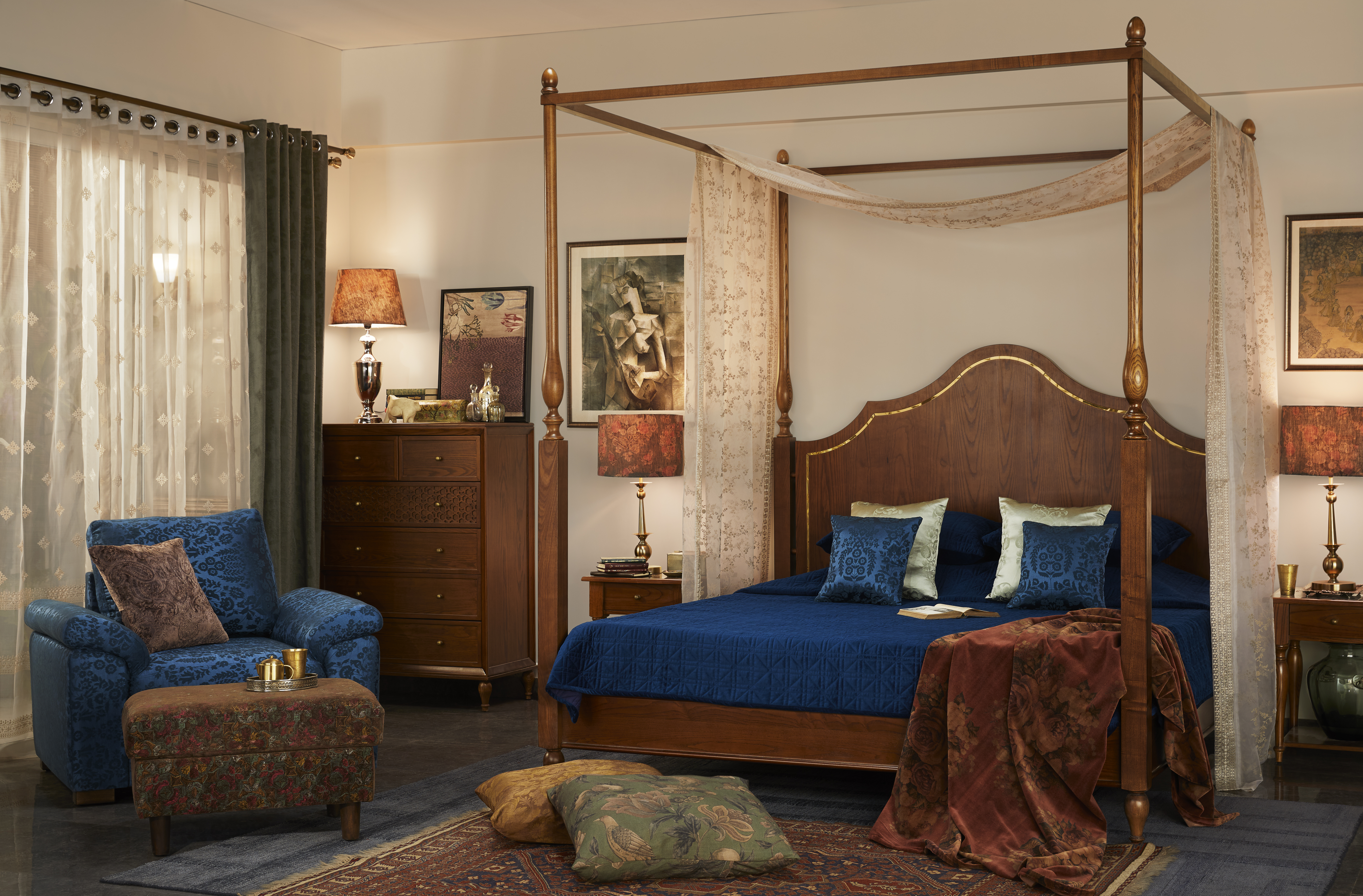 Furnishings for your bedroom interior that is soft yet elegant - Beautiful Homes