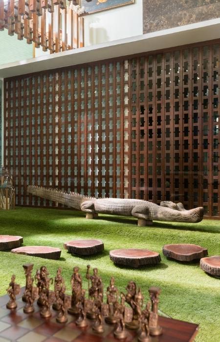 Wooden Jaali Design Partition For Your Home - Beautiful Homes