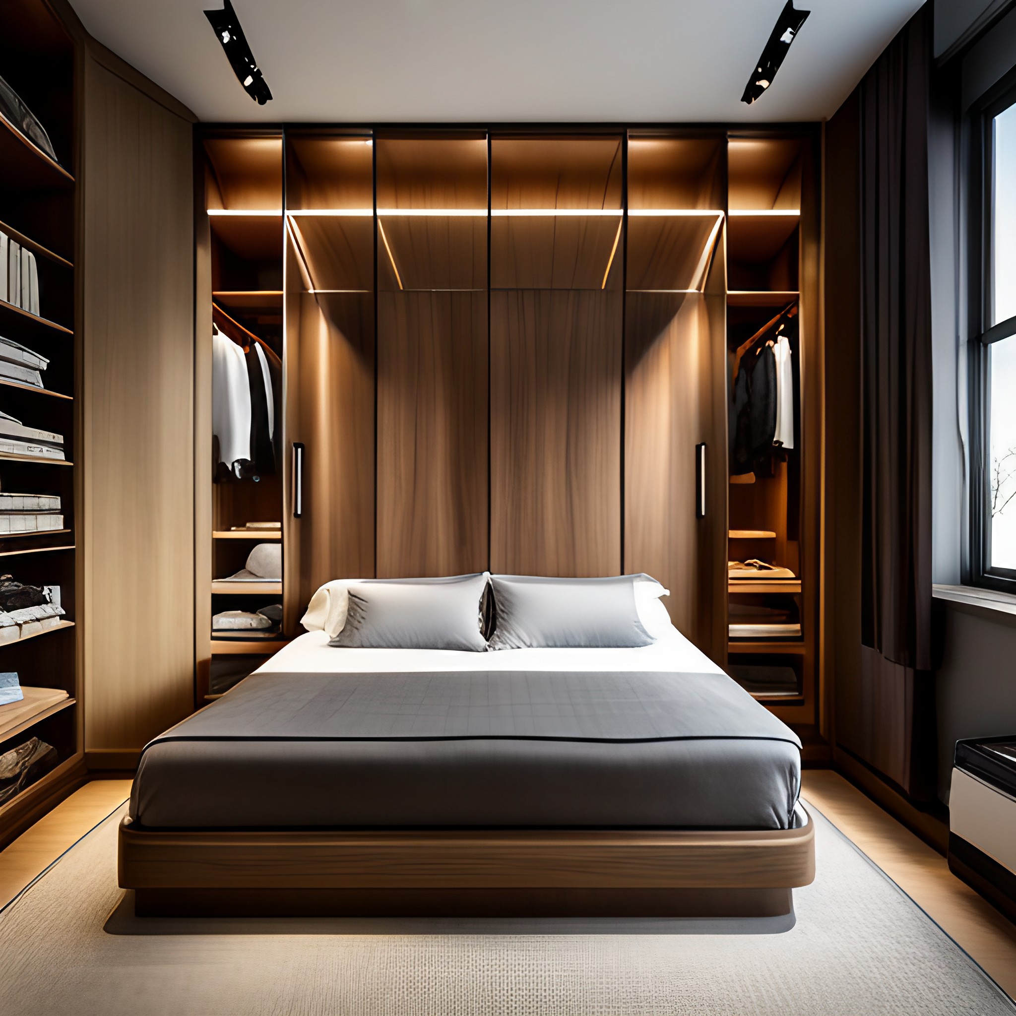 built-in wardrobe designs - Beautiful Homes
