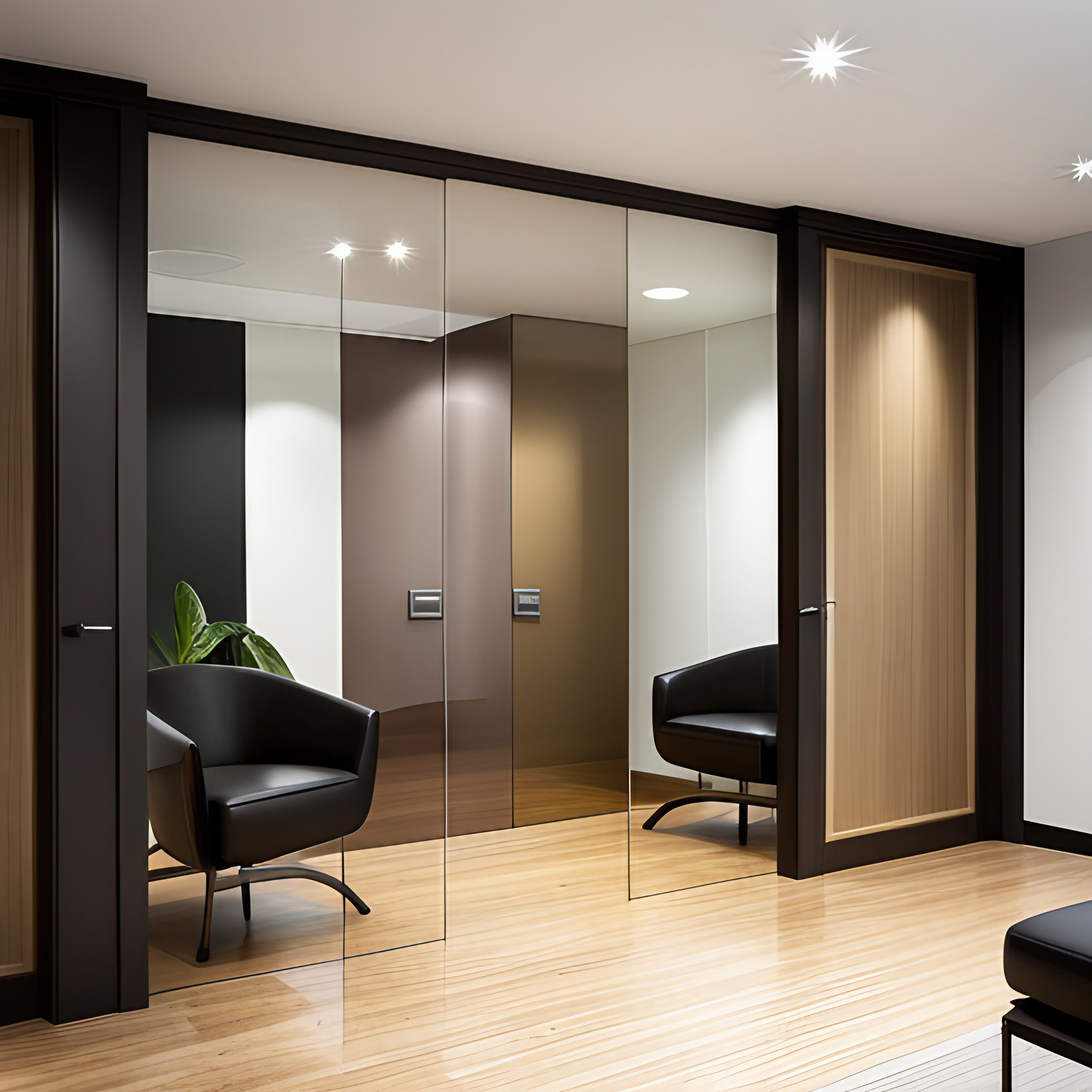 Frameless glass partition for your home - Beautiful Homes