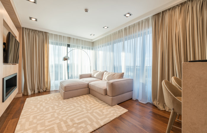 Ceiling to floor curtain design ideas for your eclectic home interiors - Beautiful Homes