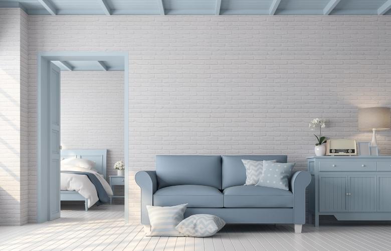 Sky blue & White colour combinations for false ceiling in your home - Beautiful Homes