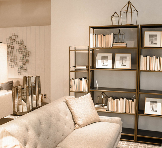 Recessed lighting for reading corner in living room - Beautiful Homes