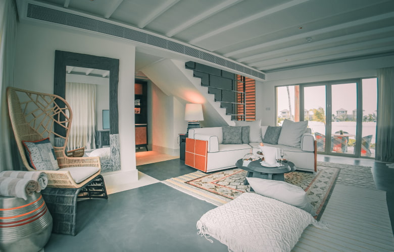 Floor pillow ideas for your living room design - Beautiful Homes