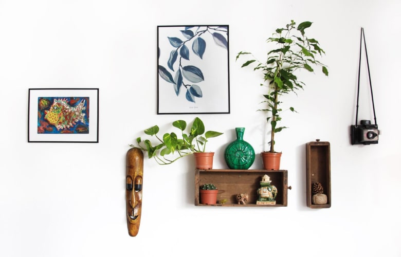 Stylish wall unit for décor & storage - Beautiful Homes