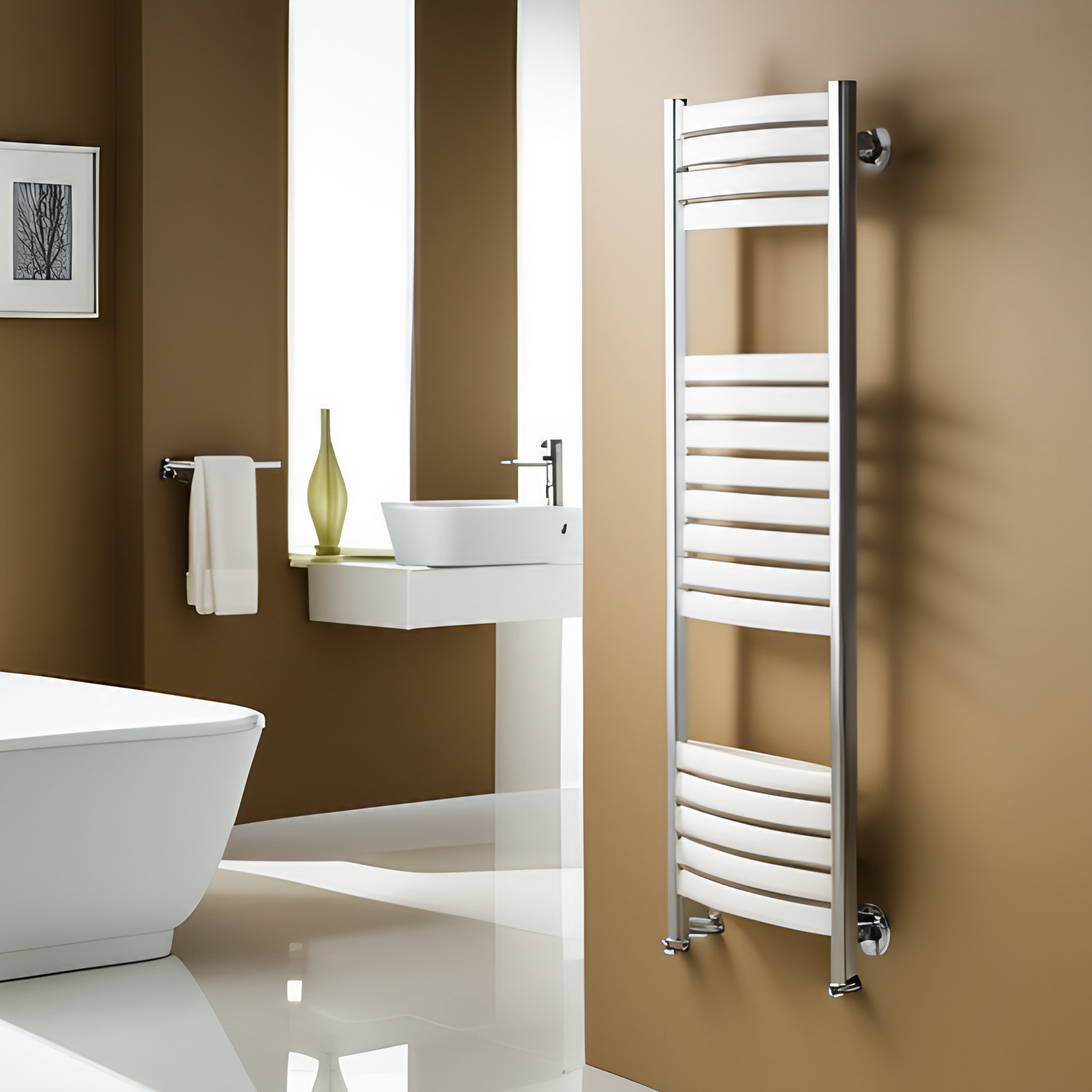 Towel rail for your bathroom - Beautiful Homes