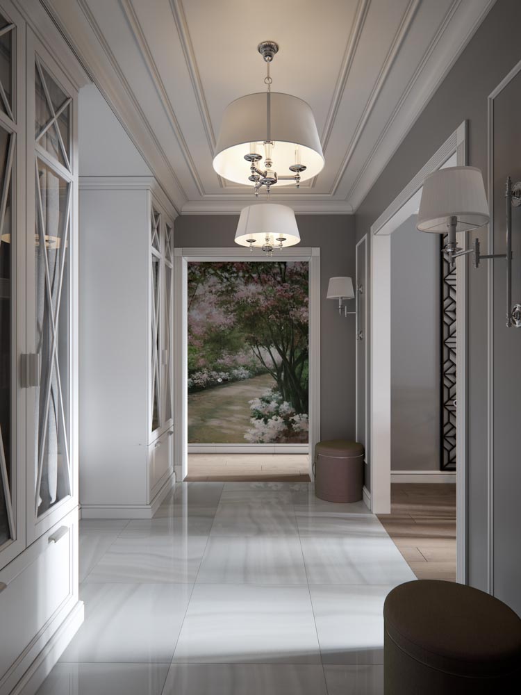 Table Lamps , Mirror and Light ideas to bring more life to your Hallway - Beautiful Homes