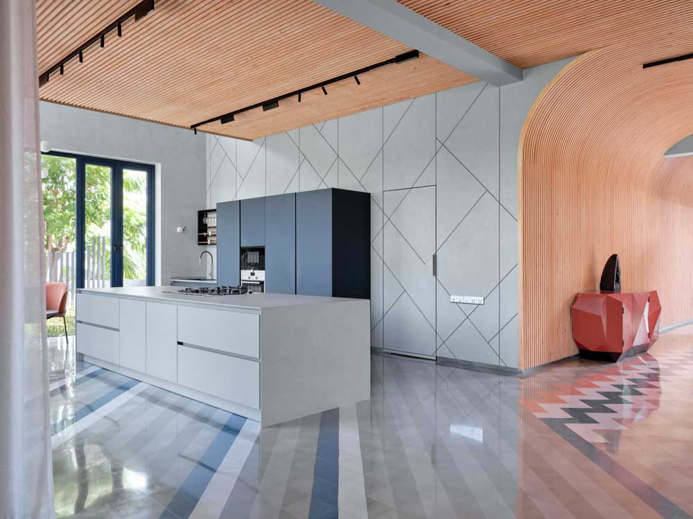 Wall painting idea for kitchen - Beautiful Homes