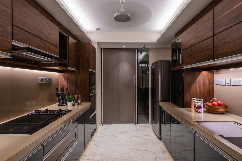 Wooden walls for kitchen - Beautiful Homes
