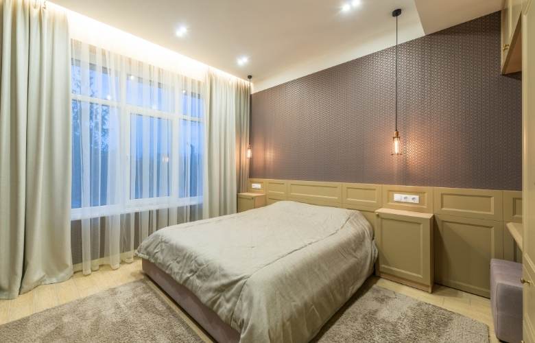 PVC false ceiling design with ambient lighting fixtures - Beautiful Homes