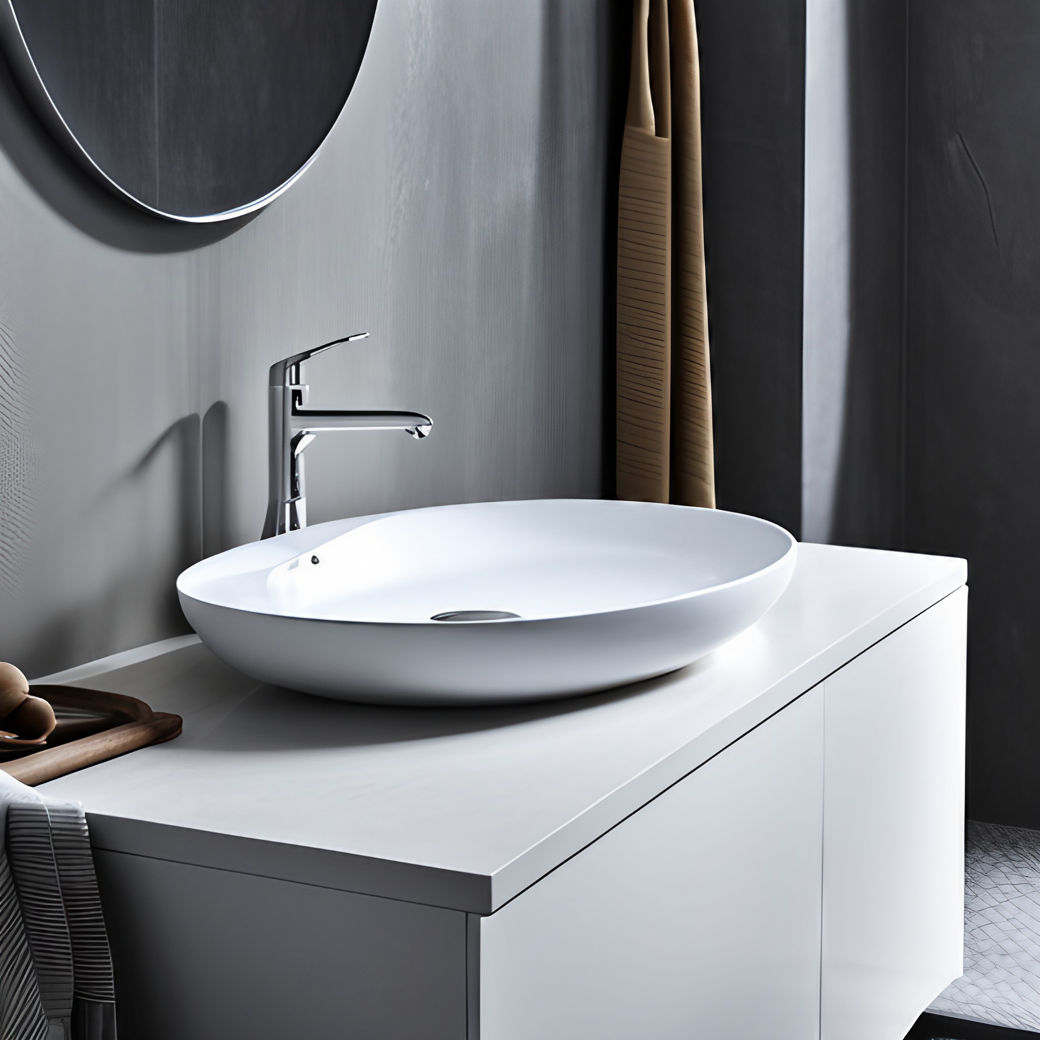 white wash basin design - Beautiful Homes