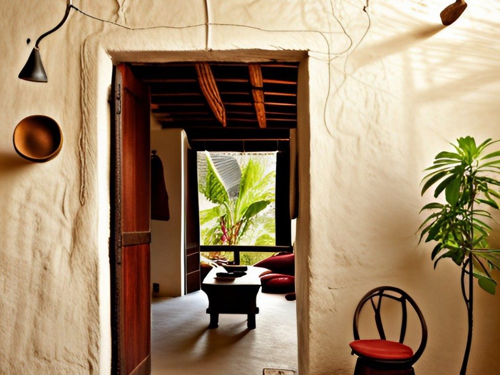 Middle class village single floor home front design - Beautiful Homes