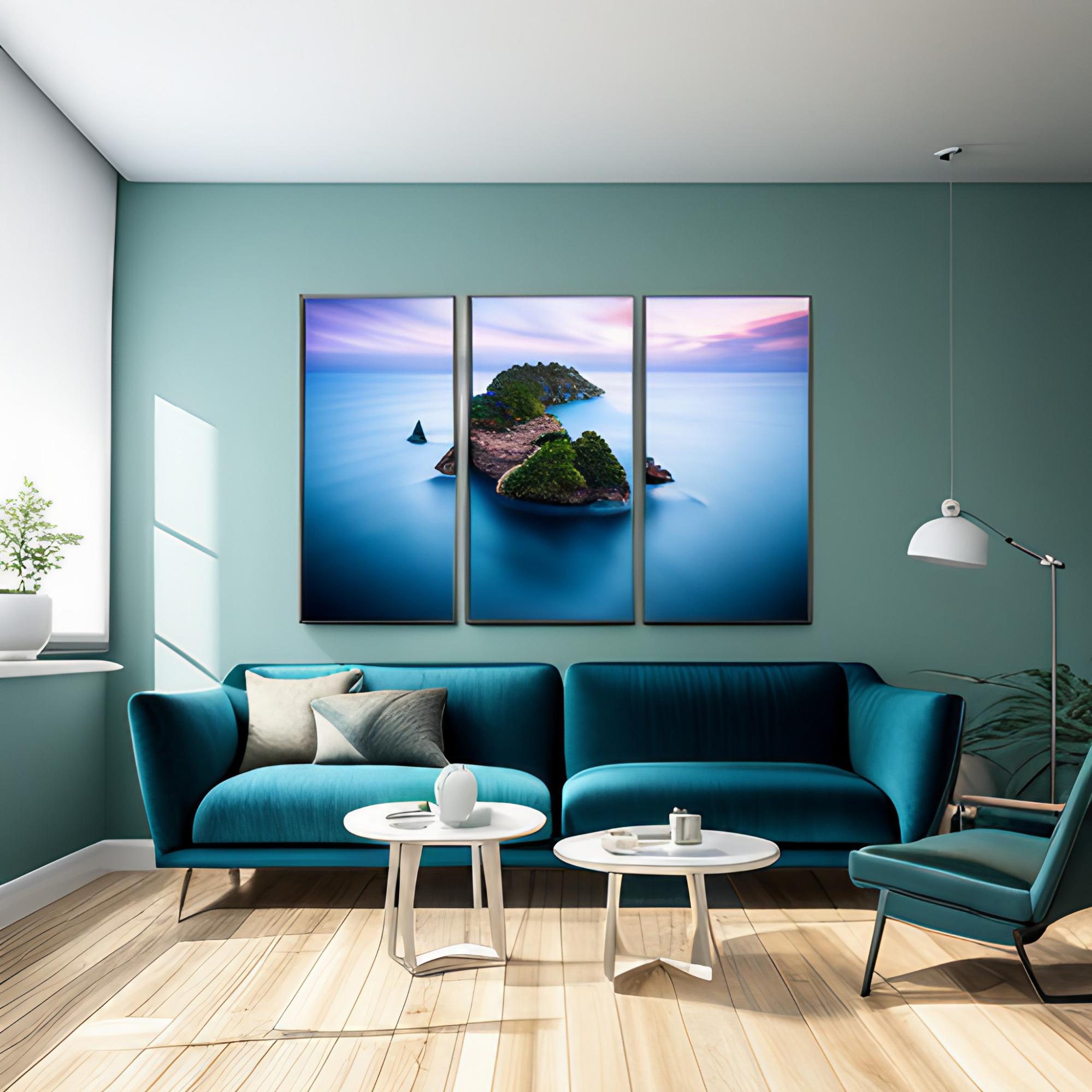 Muted tone wall art to enhance your home interiors - Beautiful Homes