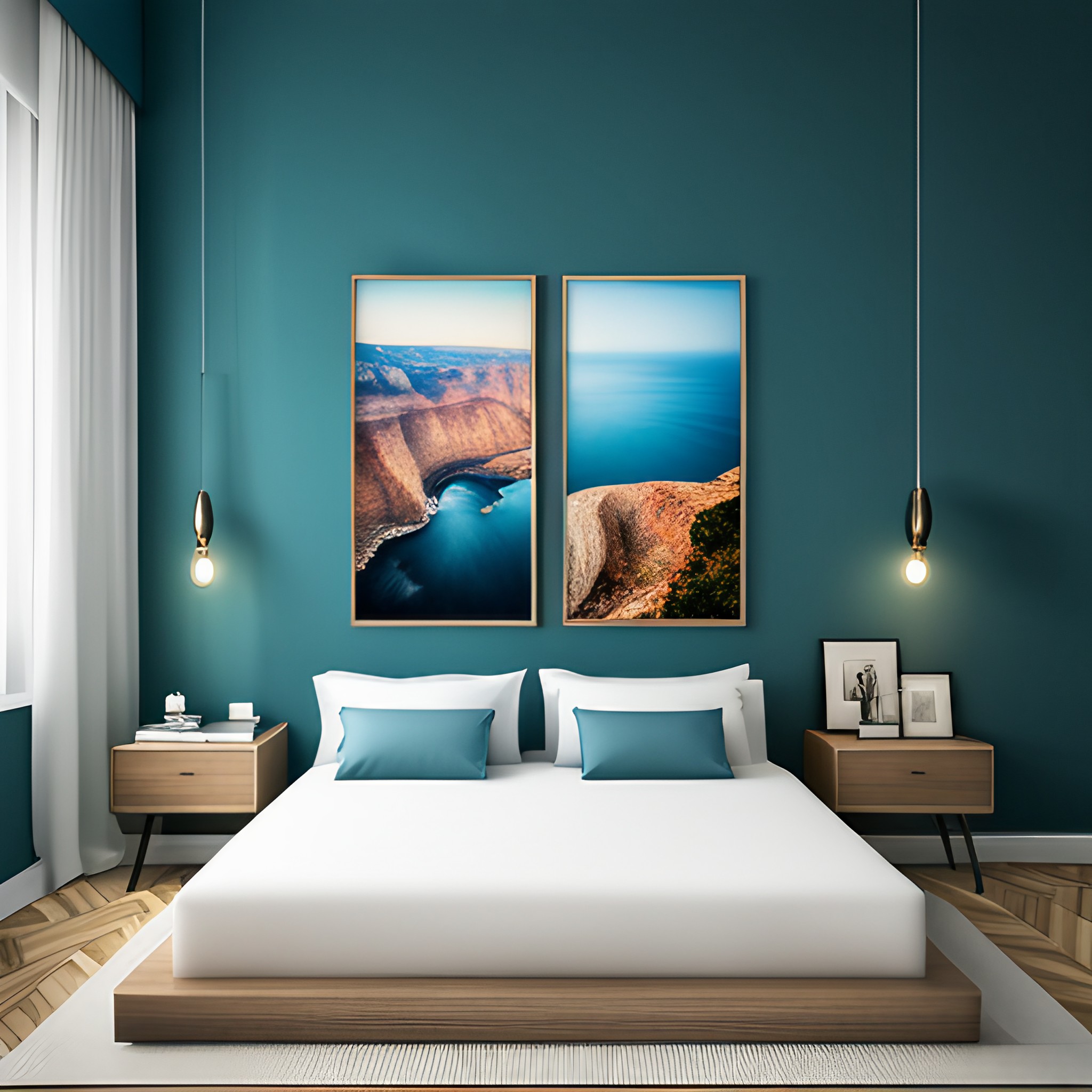 Dramatic wall art to enhance your bedroom interiors - Beautiful Homes