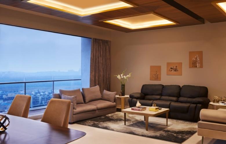 Luxury material combinations for your modern living room design - Beautiful Homes