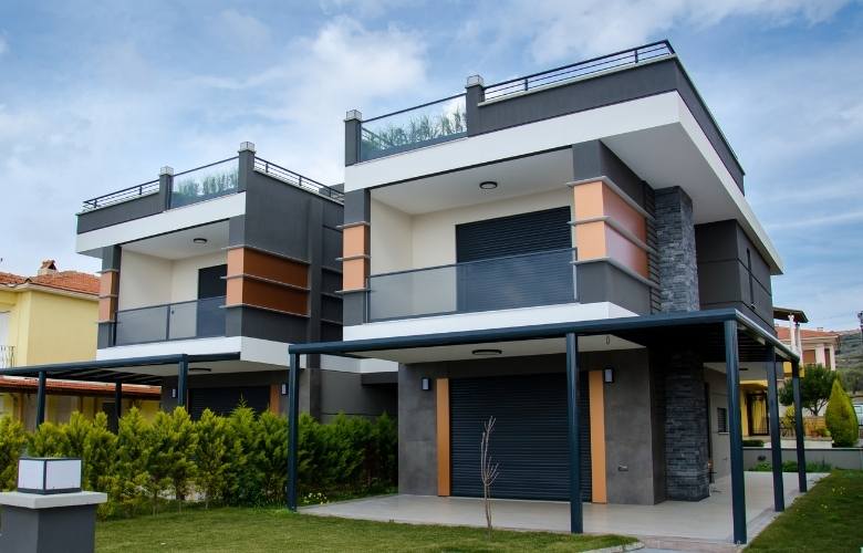 Go bold with black & white colour for your home exterior paints - Beautiful Homes Go bold with black & white colour for your home exterior paints - Beautiful Homes