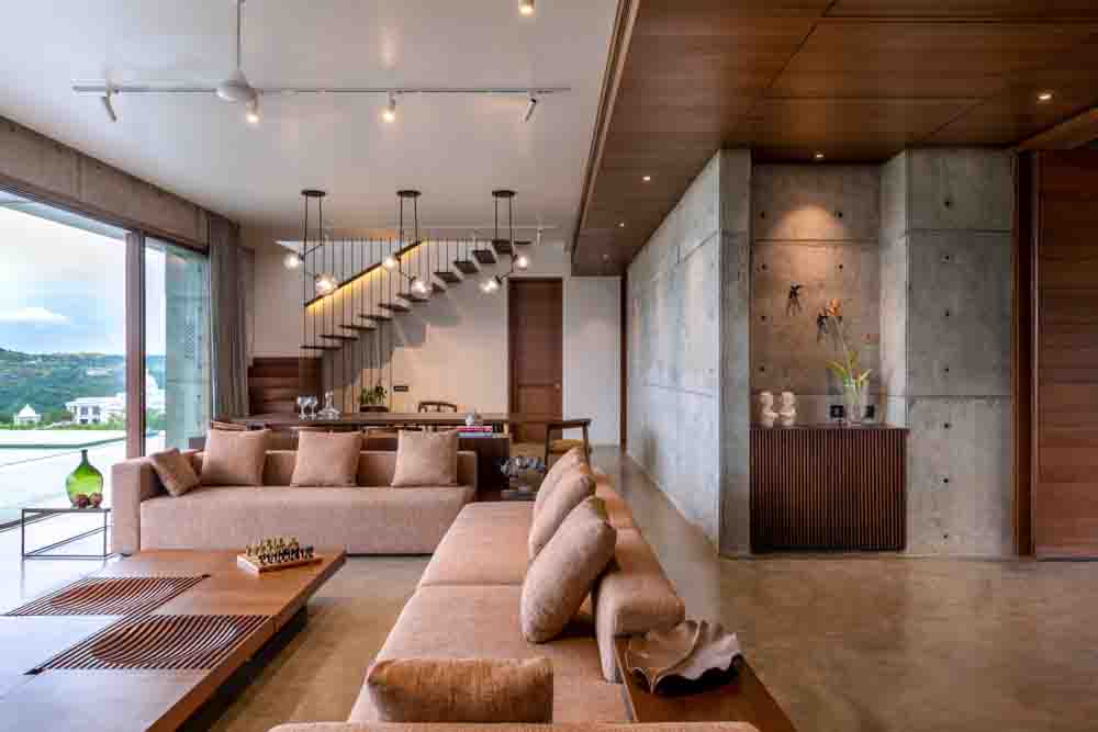 Duplex home design with staircase according to requirement - Beautiful Homes