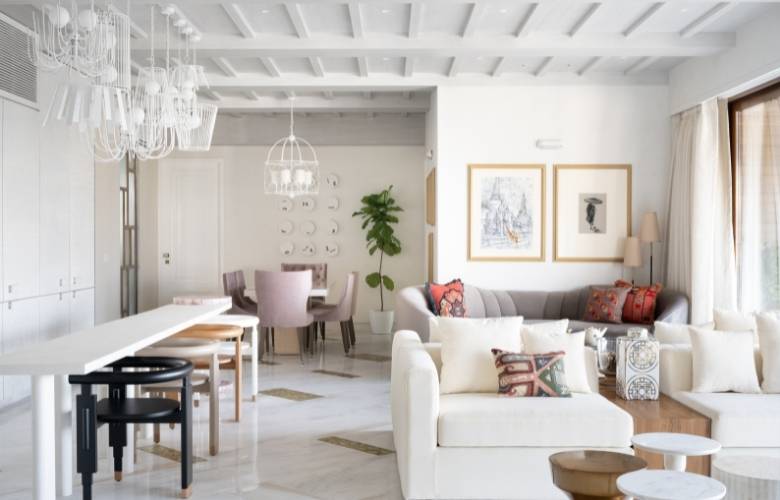 Best paint colours to choose for living room & dining room - Beautiful Homes