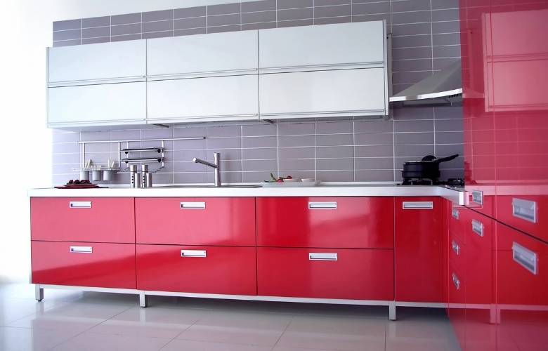 Acrylic laminate sheets for kitchen interiors - Beautiful Homes