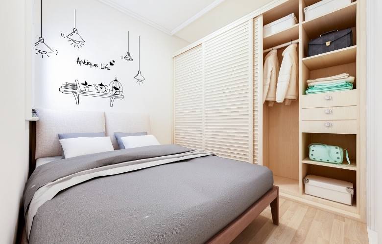 Wardrobe designs that fits well with your small bedroom interiors  - Beautiful Homes