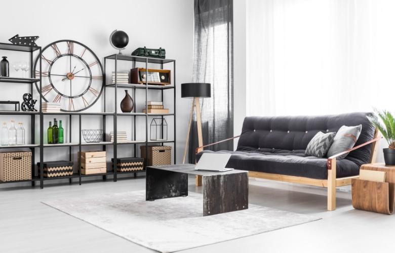 Living room sofa bench with cushions - Beautiful Homes