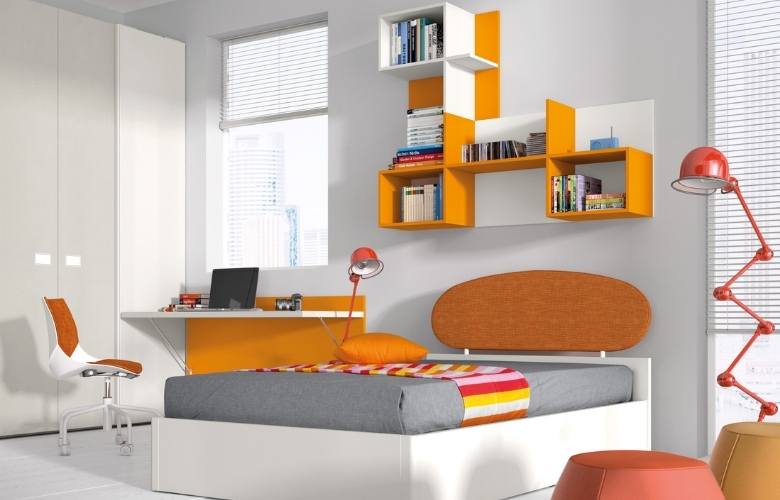 Orange & white combinations for your Zen styled interior design - Beautiful Homes
