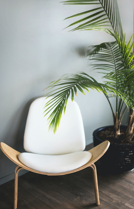 White modern accent chair style - Beautiful Homes