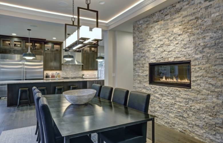 Modern living room fireplace ideas - Beautiful Homes