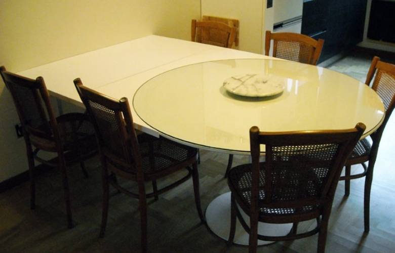 Easy foldable 6 seater dining table for your family - Beautiful Homes