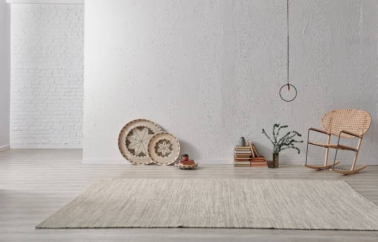 Minimalistic flooring carpet design in the living room - Beautiful Homes