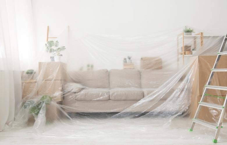 Cover your furniture for protection from the colours of Holi - Beautiful Homes